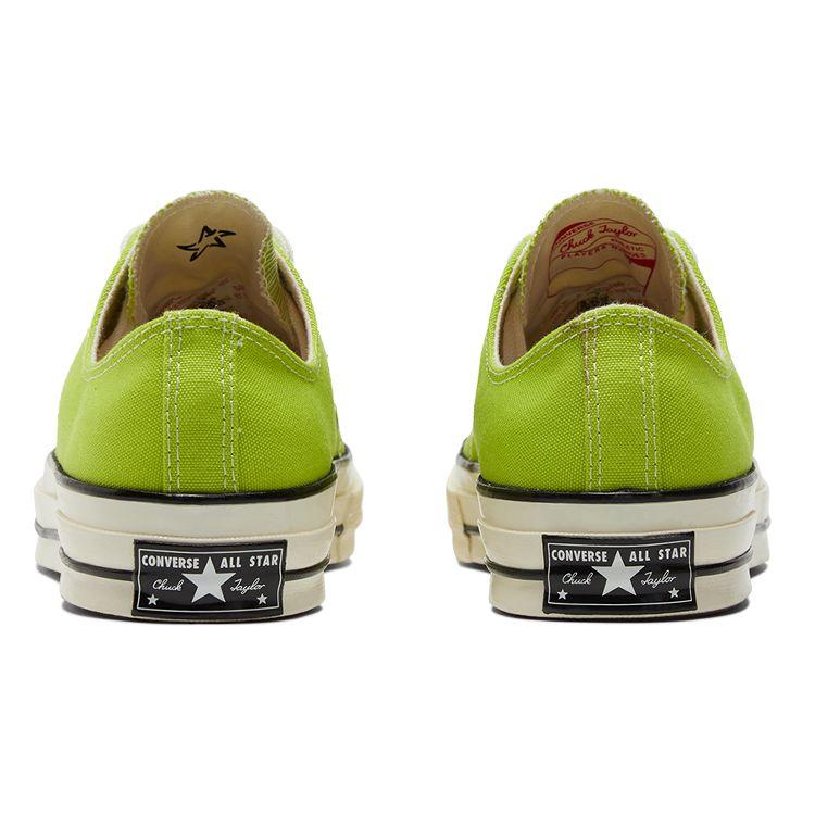 Converse Chuck 70 Low Lime Twist Unisex Sneakers Green Egret Black 172142C
