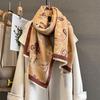 Luxury Warm Poncho Cashmere Winter Women Scarf Paisley Shawl Wraps Female Thick Pashmina Blanket Bufanda Travel Echarpe Bandana
