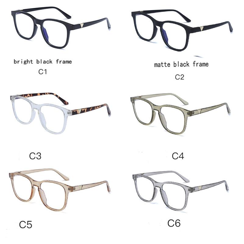 Anti Blue Light Glasses Square Frame Eyewear for Women Men Luxury Blue Light Blocking Computer Eyeglasses Sweet Style