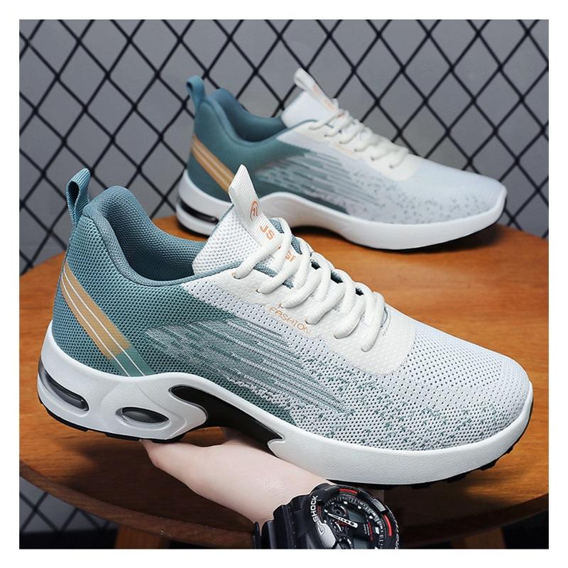 Casual Men's Shoes, New Spring, Autumn And Summer Sports Shoes, Breathable Flying Woven Shoes, Men's Mesh Shoes