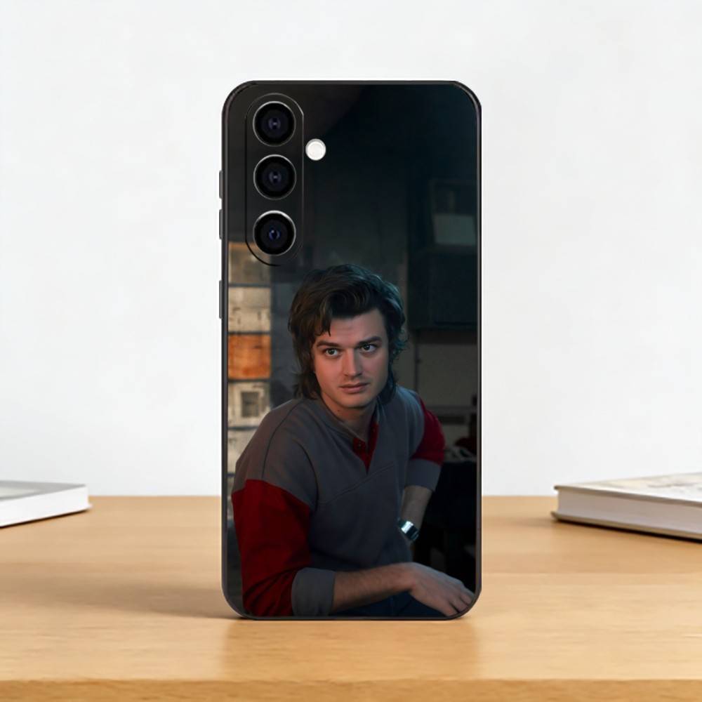 Steve H-Harrington Phone Case For Samsung Galaxy A73,A72,A71,A70,A53,A52,A51,Others Soft Black Cover