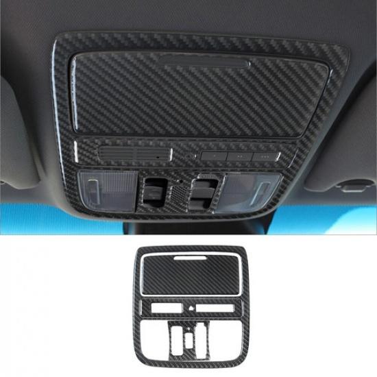 4Pcs For Honda Accord 2008-12 Carbon Fiber Interior Overhead Console Cover Trim