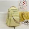 Schoolbag Japanese ins cute style simple and versatile high-value schoolbag female primary school students junior high school students backpack