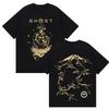 Ghost of Yotei Graphic T Shirt Japanese Samurai Cosplay Game Clothing T-shirts Men Women Y2K Fashion High Quality Cotton T Shirt