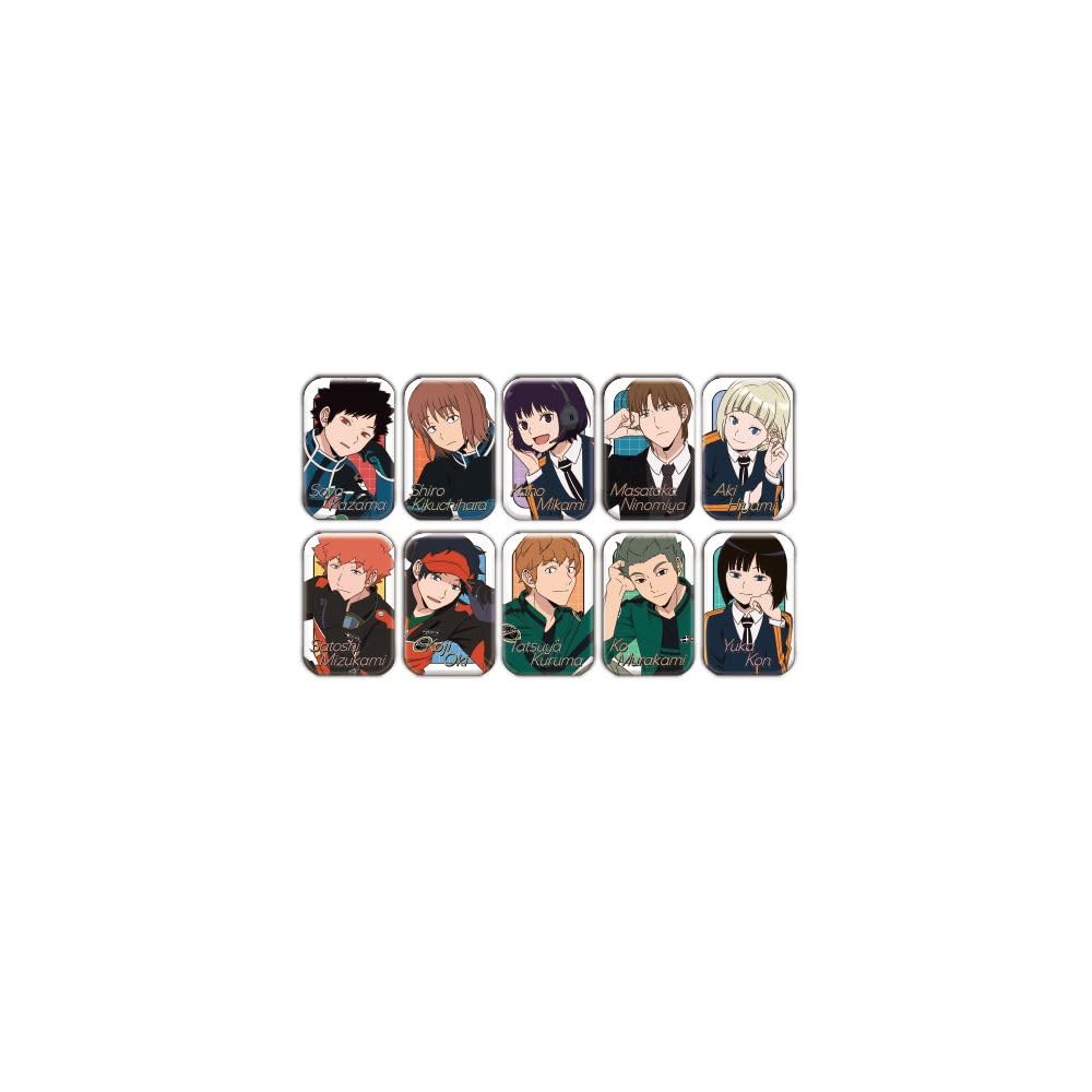 World Trigger Marukaku Can Badge 10 pieces BOX vol.6