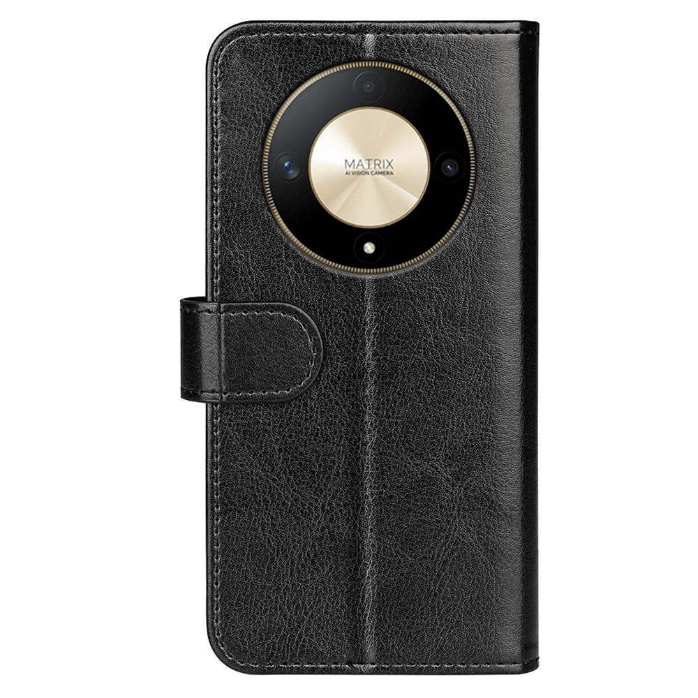 For Honor X50 5G/X9b 5G/Magic6 Lite 5G Case Crazy Horse Texture Flip Phone Cover