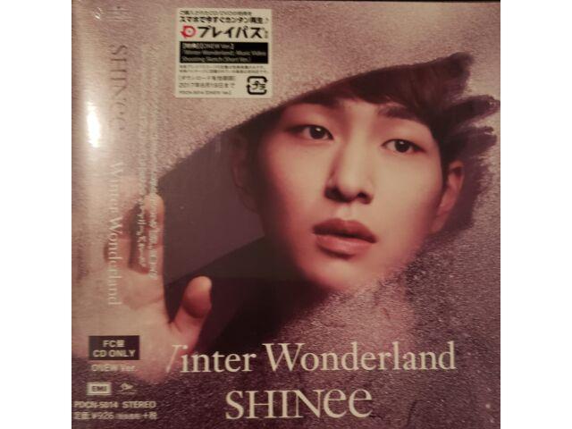 

Winter Wonderland Fun Club Limited Edition ONEW вер.. K-Pop сингл CD SHINee