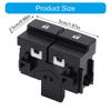 12V Automotive Door Lock Control Switches with Built-In Electrical Connection Housing, Separate Lock and Release Buttons, 25401-JG45A Plus JG73A,