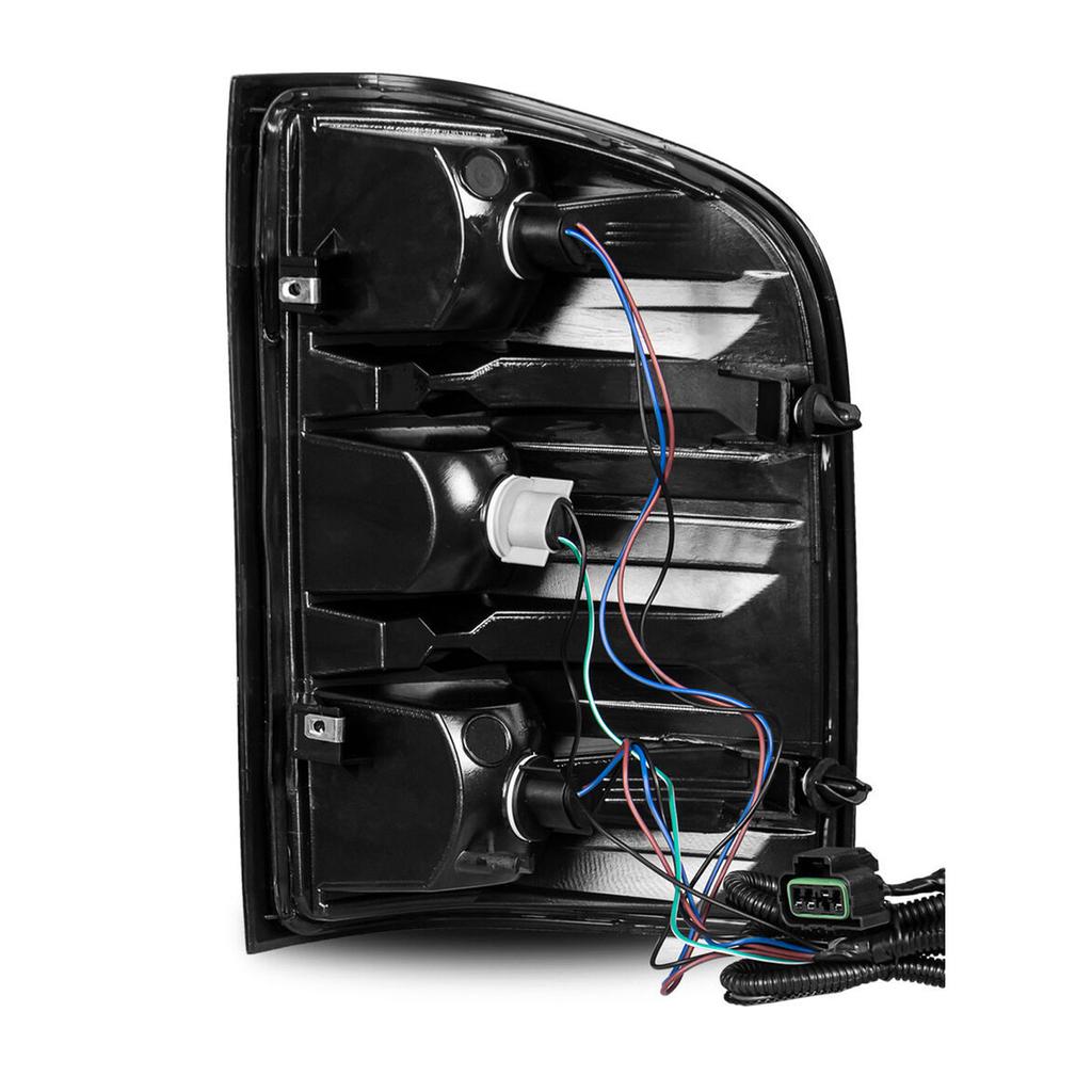 Ansamblu Stopuri Auto Stopuri Spate Semnal Lămpi Frână Potrivite pentru 2007-2013 Chevy Silverado 1500 2500 3500