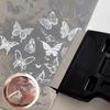Nail Stamping Plate Accessories Pattern Stamp Template Scraper Diy Printing Nail Tools Removable Cleaning Shovel Glue Stickers
