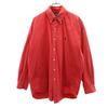 Ralph Lauren 90s Old Long Sleeve Button Down Shirt L Red Men's Used