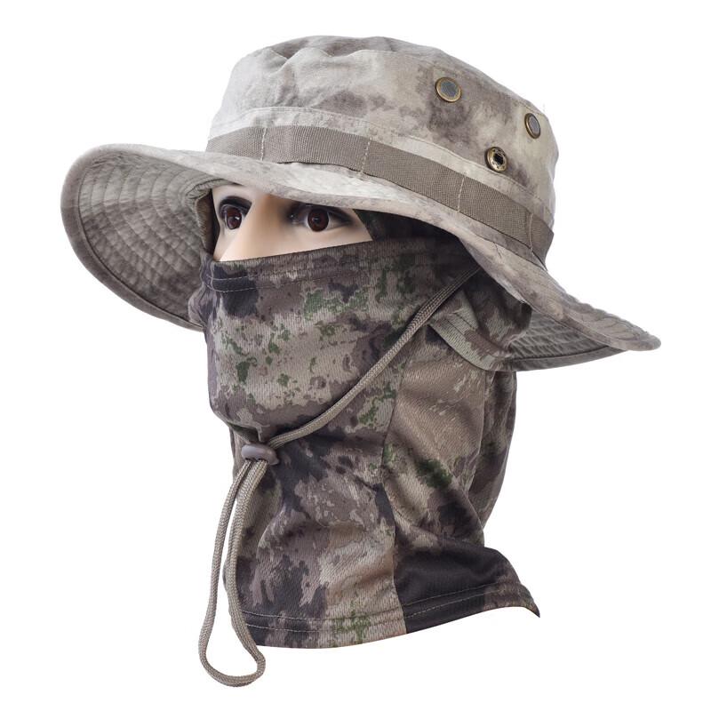 Outdoor Camouflage Boonie Hat & Sturmhauben Set