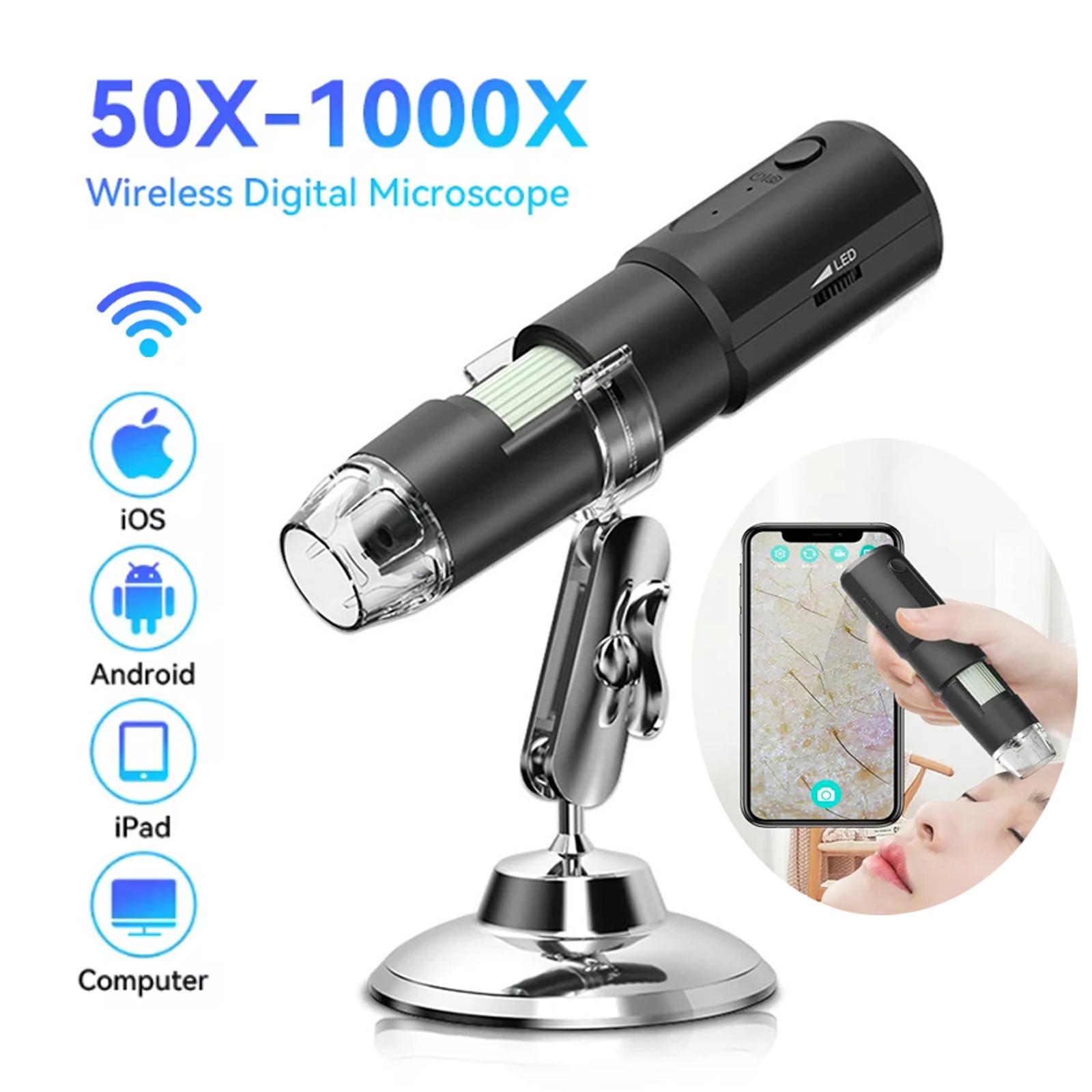 Analizzatore della pelle Dermatoscopio USB Macchina Attrezzatura estetica professionale Microscopio per saldatura Analizzatore facciale Diagnosi del c