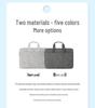 13"–16" Light Grey PU Sheepskin Laptop Bag: Delicate Touch, Splash-Proof, Shockproof.