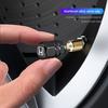 kymcz10 4Pcs Car Tire Valve Cover Aluminum Alloy Wheel Valve Caps For Honda Civic Accord Crosstour Spirior Odyssey Avancier UR-V Sienna