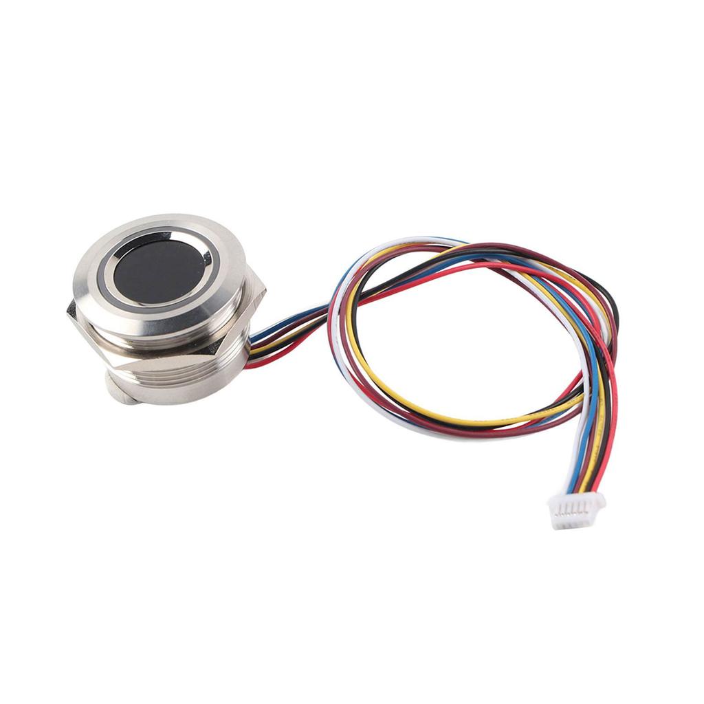 R503 Circular Capacitive Fingerprint Identification Module with 2‑Color Ring Indicator Light