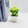 Orchid Simulation Potted Plastic Fake Flower Furniture Living Room Ornaments Car