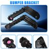 For Toyota Corolla 2017-2019  2Pcs Car Front Bumper Bracket Retainer Beam Mount Support  Accessories TO1043131