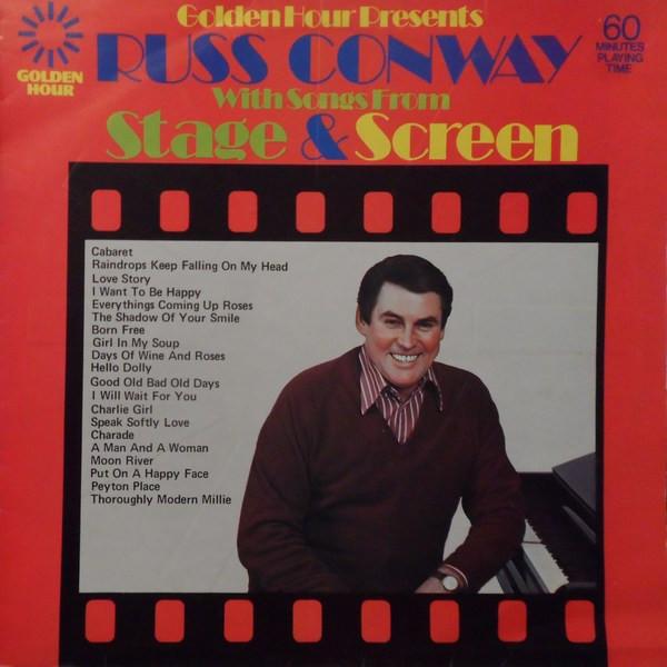 

Виниловая пластинка RUSS CONWAY Songs From Stage And Screen GH561 Golden Hour 1974 UK Поп Б/у