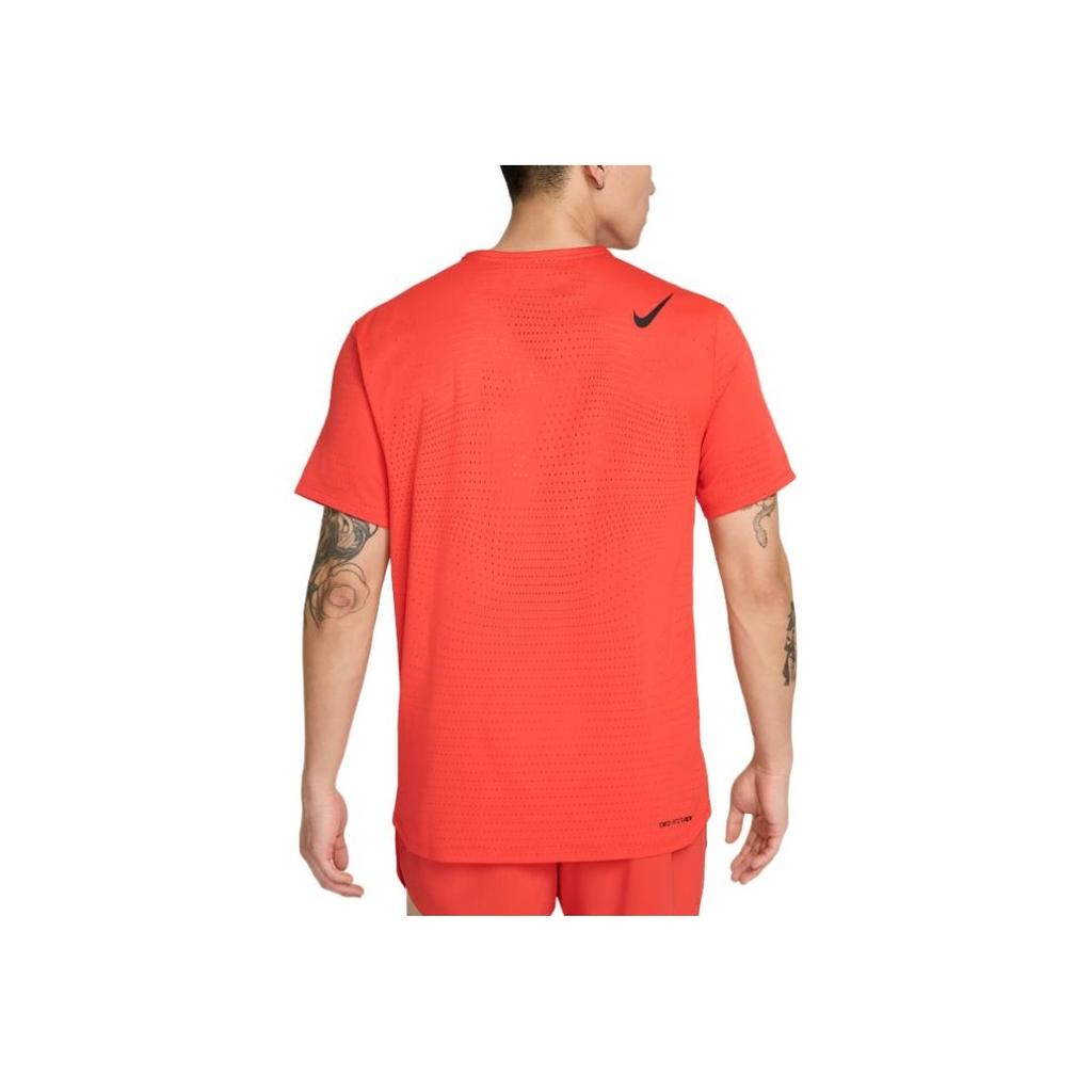 Nike Aeroswift Dri-Fit Adv Quick-Dry Fashionable Round Neck Short Sleeve T-Shirt Men Tops Red HJ3378-696