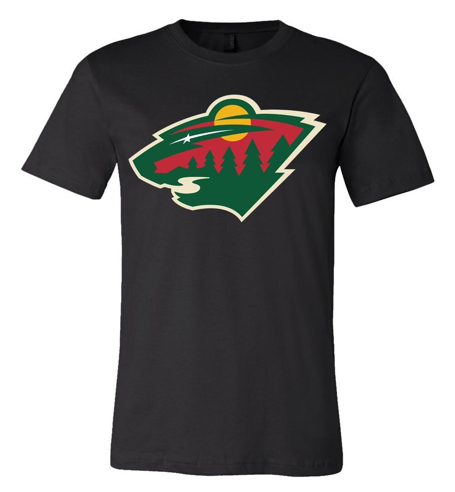 Minnesota Wild Team logo shirt S-6XL Tracking!! Unisex T-Shirt XXXXL