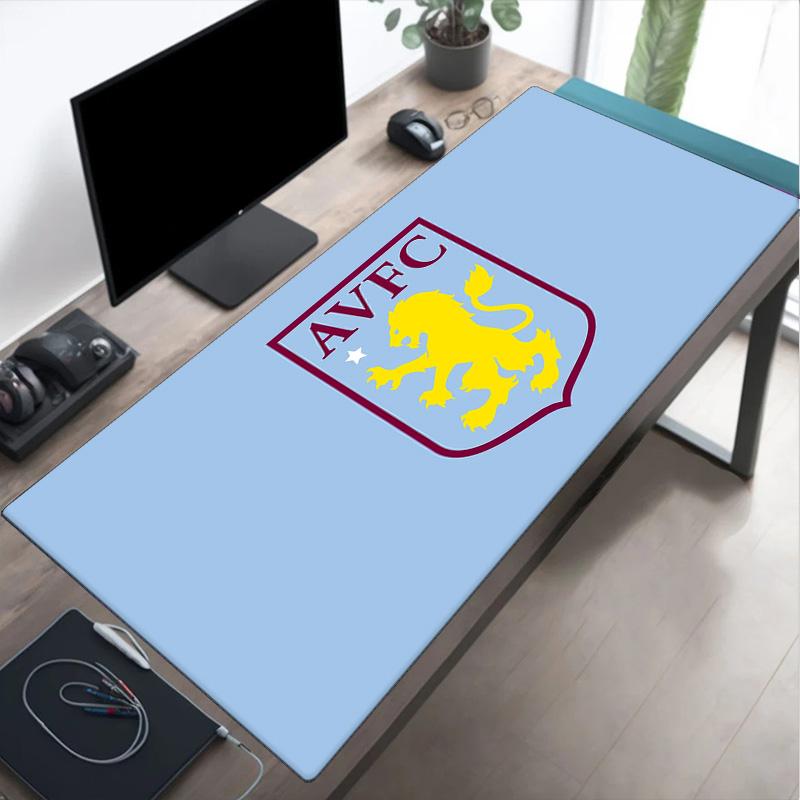 Tappetino per mouse del Football Club Aston Villa Tappetino per mouse, Tappetino per mouse da gioco, Tappetino per tastiera, Decorazione per scrivania per computer portatile Regalo per tifoso Regalo di compleanno