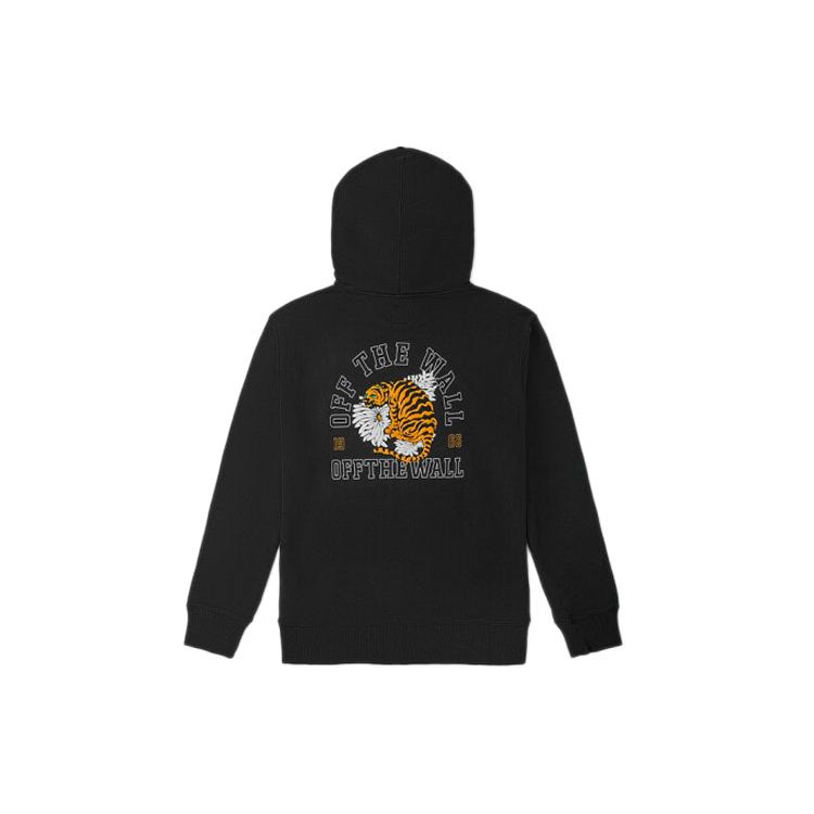 

Vans Patchwork Tiger Print Hoodie Men Hoodies Black VN0A4PO9BLK M