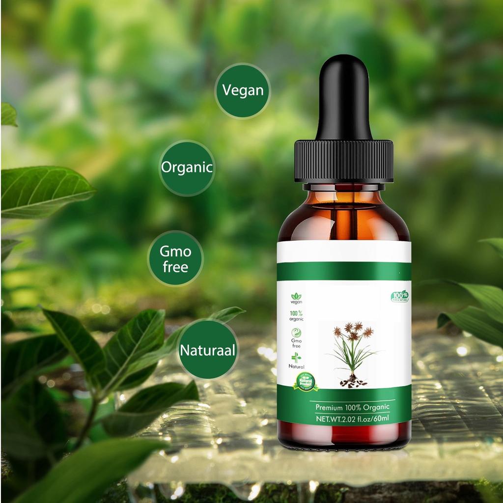 Oil - Reduces Body Hair Growth, Smoothes Skin And Hair Removal, Moisturizes And Soothes, Suitable For All Skin Types 60ML