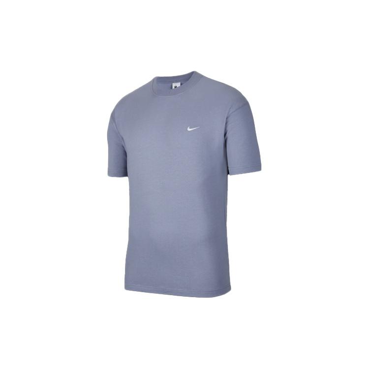 Nike Lab Solo Swoosh Basic Sports Short Sleeve Men s DA0321-512 XS