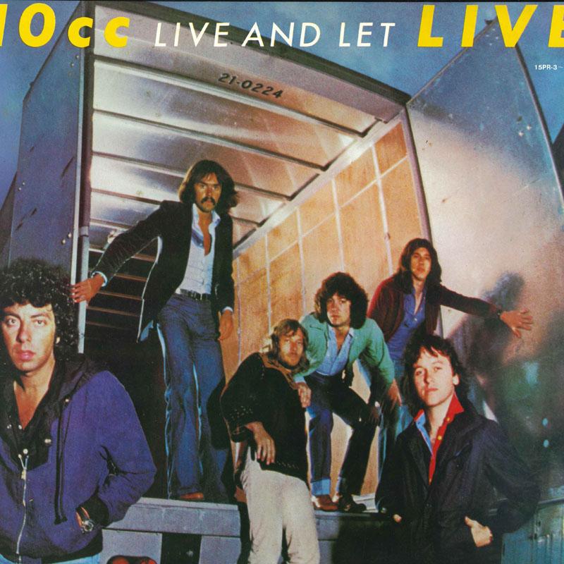 LP Record 10CC - Live And Let Live 15PR34 MERCURY Japan Rock Used