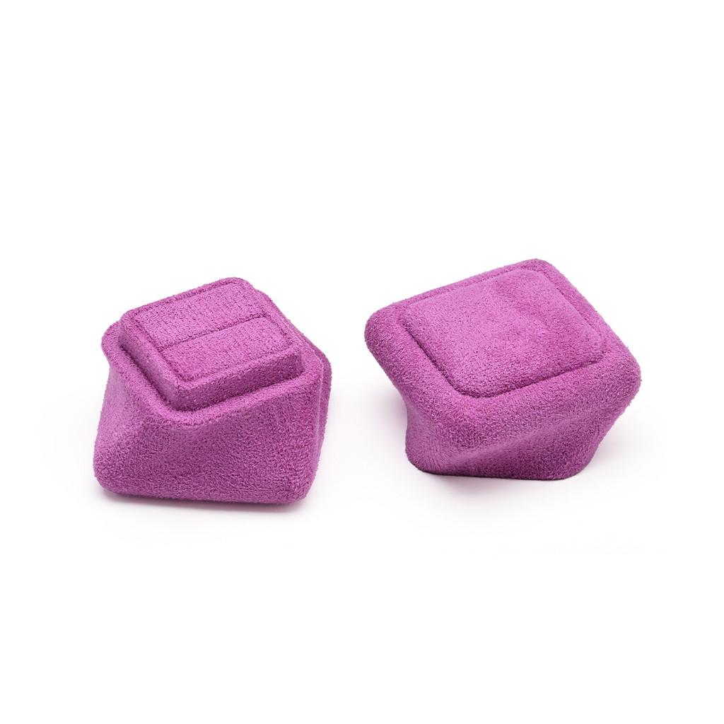 Luxury Jewelry Box With Velvet Interior For Rings And Earrings Storage