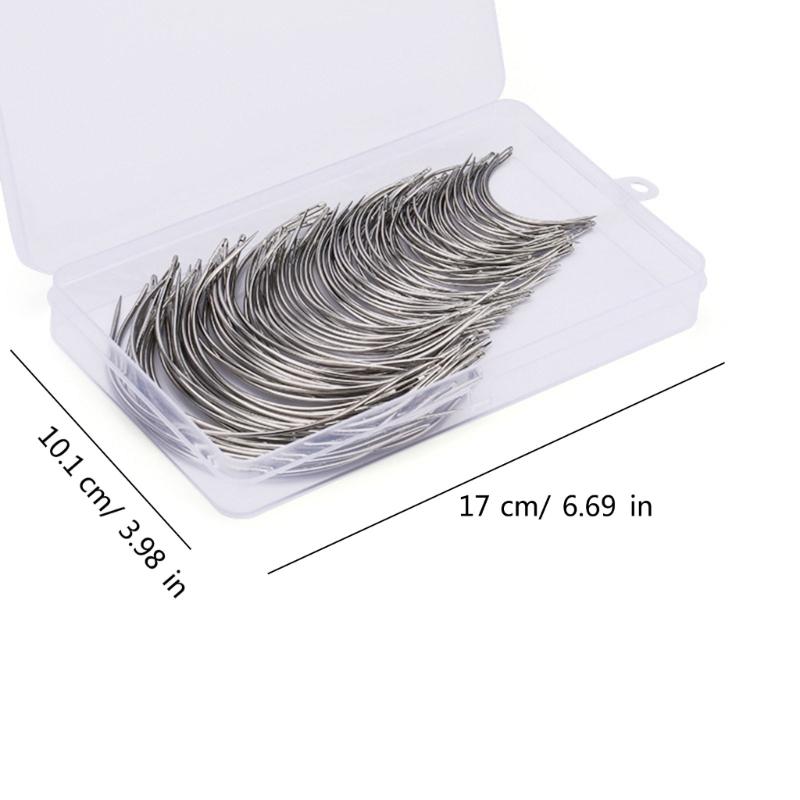 Zakřivená jehla Čalounická jehla Kožená šicí jehla Sedlářská jehla Kulatá kožená sedlářská jehla Šicí nástroj