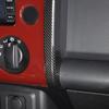 Pentru Toyota FJ Cruiser 2007-22 stil de mașină ABS fibră de carbon control central auto Navigație capac lateral ornamental autocolant mașină