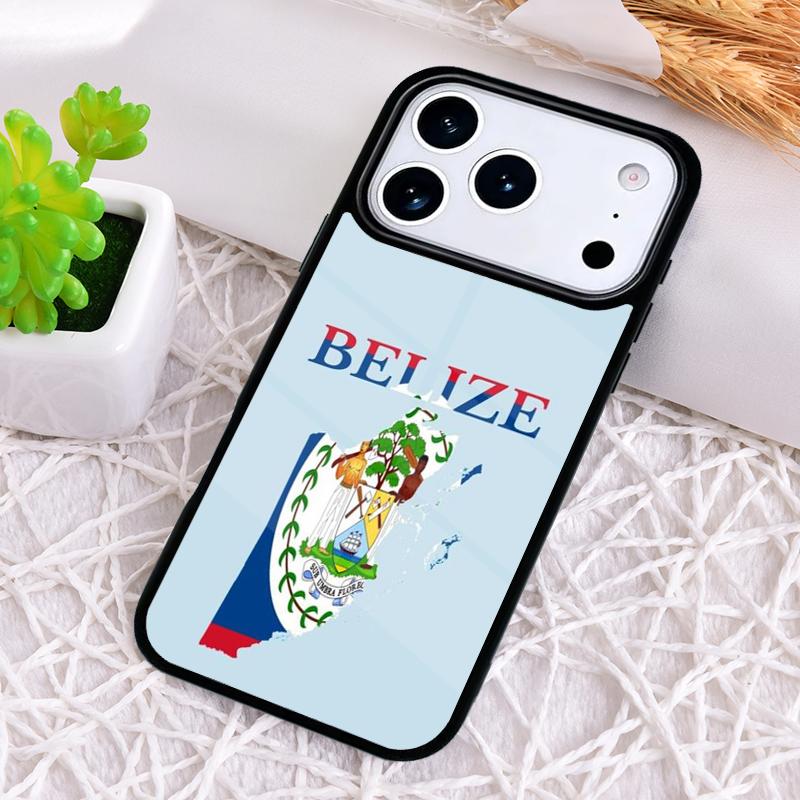 

Belize Flag Phone Case for iPhone 17 Air 16 15 11 12 14 13 Pro Max Shockproof Cover iPhone 12 Pro Max