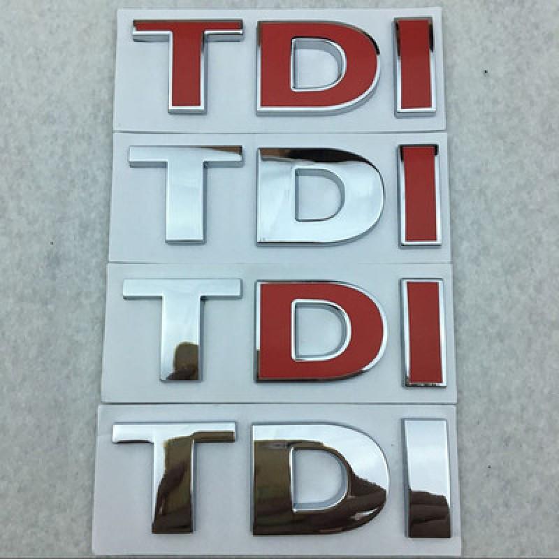 

1X новый 3D металлический значок TDI, эмблема, наклейки