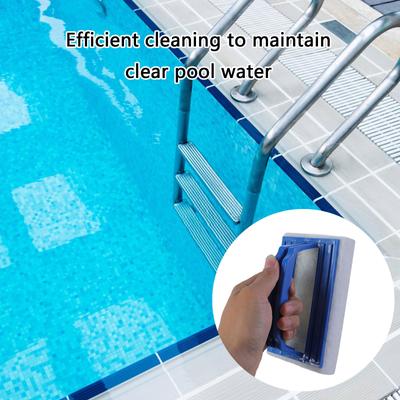 3er-Pack Handpool-Schrubbbürste zur effizienten Reinigung von Schwimmbadstufen, Ecken und Duschfliesen