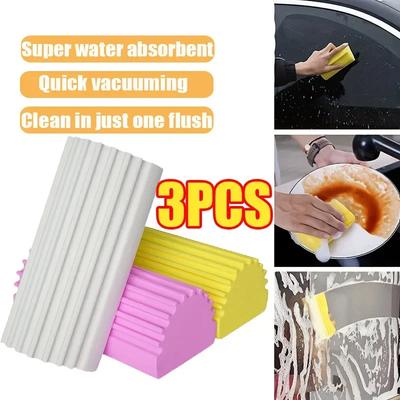 3/5/10pcs Magical Sponge Humedo Duster Pva Wet Clean Duster Sponge Multifunctional Household Sponge Cleaning Brush Accessories