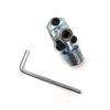 BPV31 Bullet Piercing Tap Valve Replacement Universal Adjustable Valve Fits for HVAC Refrigerants System Durable