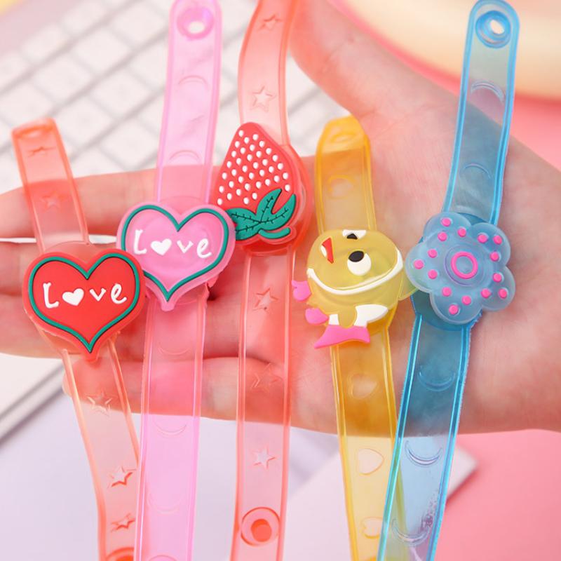 LED Flashing Wristband Cartoon Creative Watch Glowing Bracelet Children's Party Favors Birthday Christmas Gift