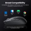 Ugreen Black Dual Connectivity Wireless Mouse MU103 with Bluetooth 5.0 & 2.4GHz Compatibility