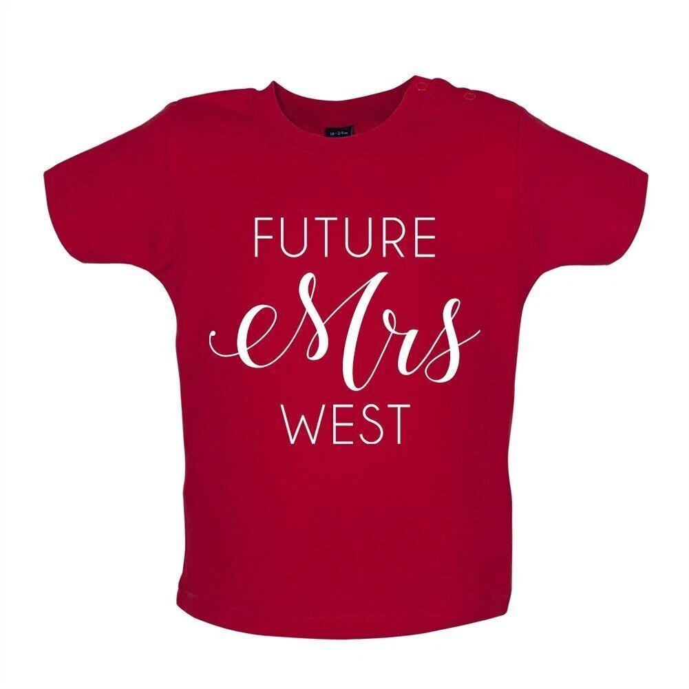 Future Mrs West - Baby T-Shirt / Babygrow - Music Musician Love Fan Rap Kanye 110