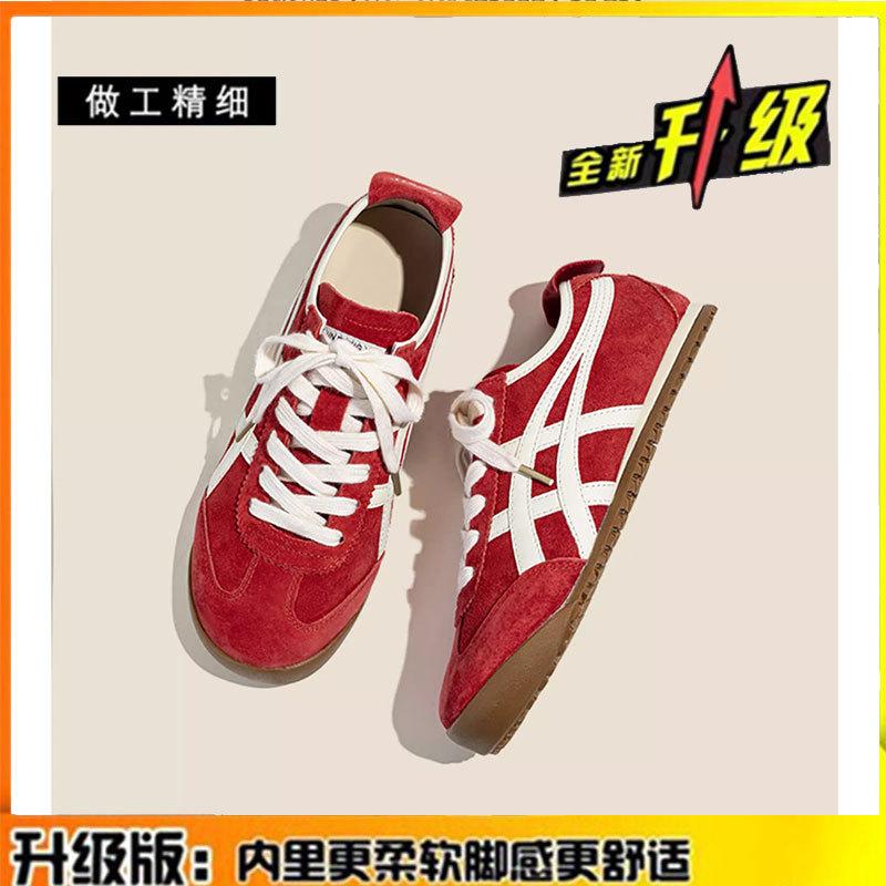 

Cowhide version~ Leather inner height increase women s new autumn flat-bottomed casual sports shoes 40