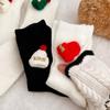 Christmas Women's Cute Knitted Wool Mid-Calf Socks - Recommended Winter Style