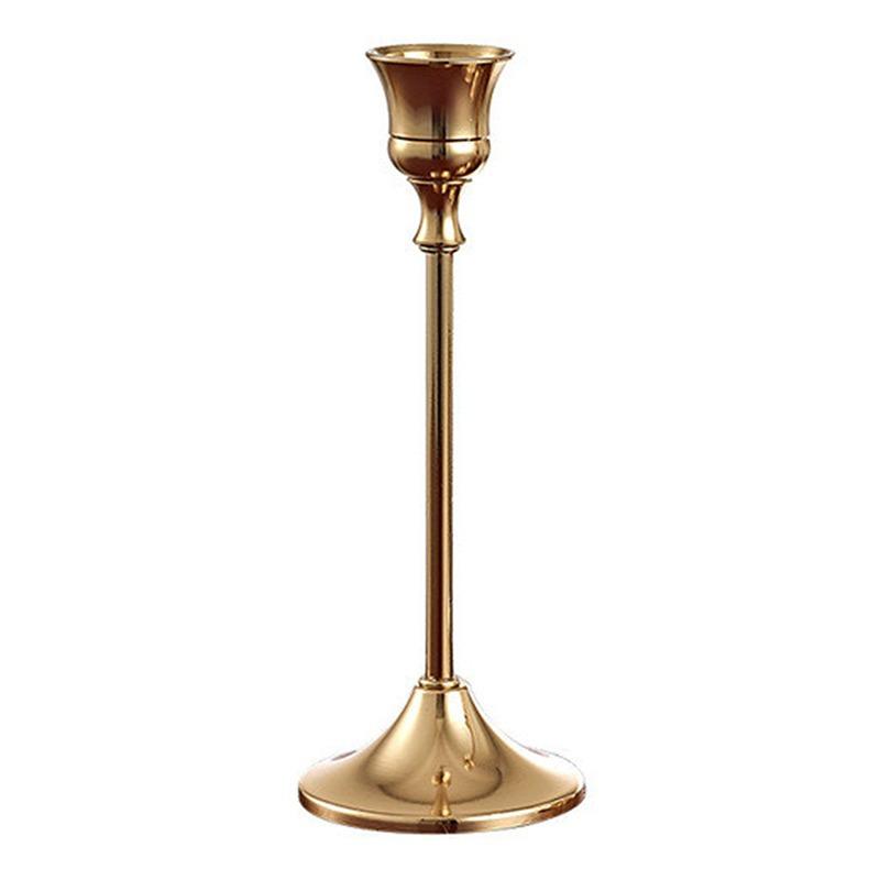 1/3PCS Metal Taper Candle Holders Modern Decorative Centerpiece Candlestick Holders for Table Mantel Wedding Housewarming Gift