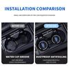 New Anti Slip Mat Car Coaster Durable Car Cup Holder Coaster Dust-proof Protection For Ford Fiesta Mondeo Fusion Explorer Escape