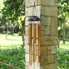 Carillon in Bambù Ornamenti Appesi Fatti a Mano per Decorazione Esterna e Regali Fai da Te