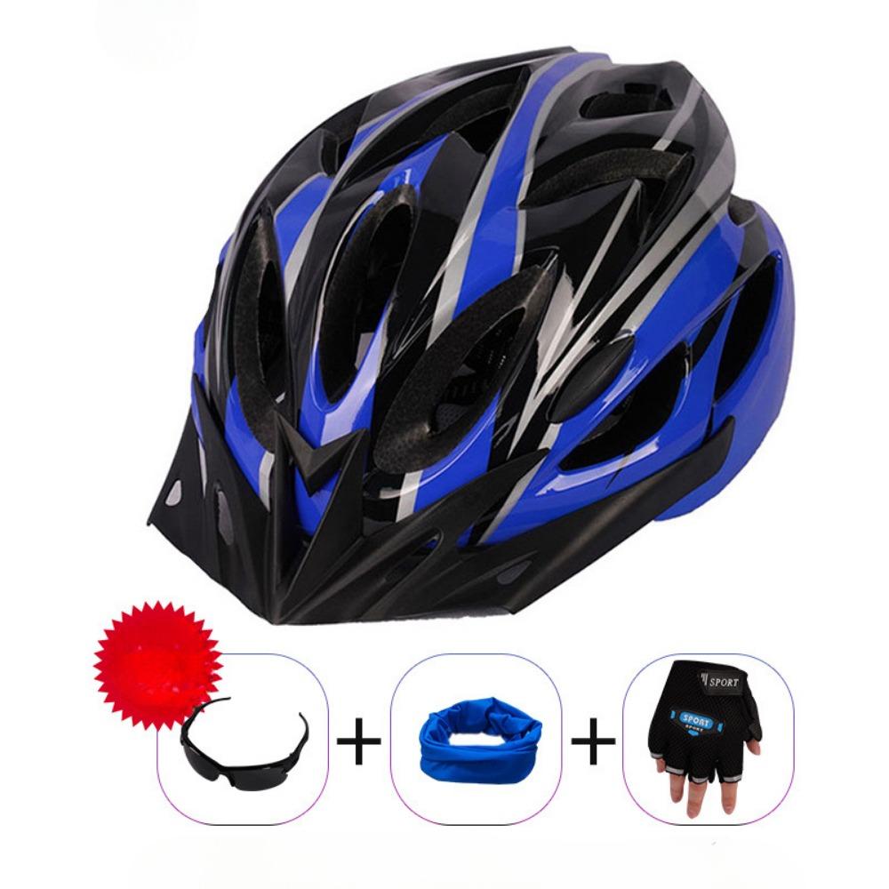Bicycle Helmet Cycling Road Mountain Bike Integrated Forming Ultra Light Driving Outdoor Sports Hat