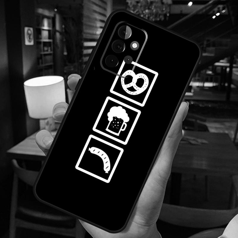 Män Dricker Öl Fodral För Samsung Galaxy A54 A34 A14 A52 A32 A12 A13 A33 A53 A15 A16 A36 A56 A26 A06 A35 A55