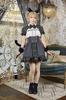 Clearstone My Favourite Kokoro Shinozaki Supervised Cosplay Halloween Cat-Lover School Maid Women's Gray