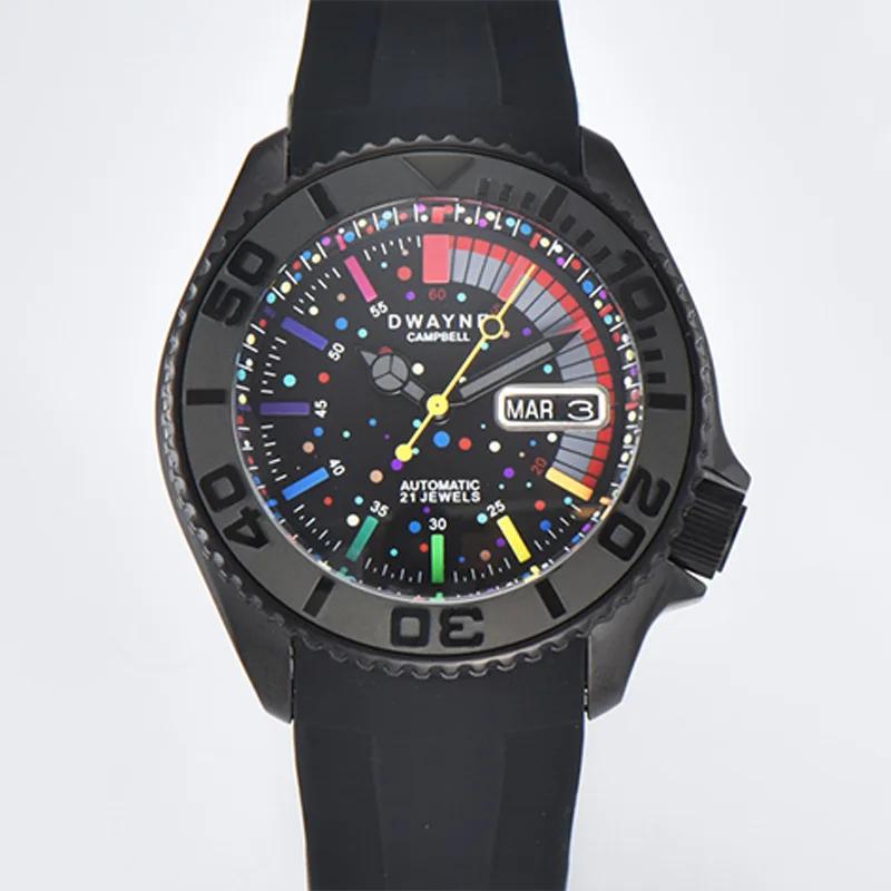 2025 new dual calendar watch personalized creative fashion waterproof luminous mechanical watch